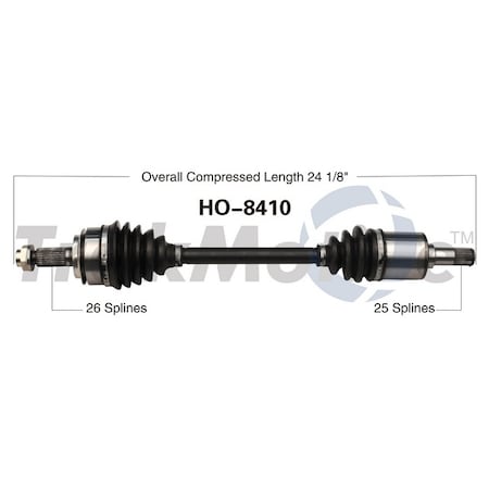 Surtrack Axle Cv Axle Shaft, Ho-8410 HO-8410